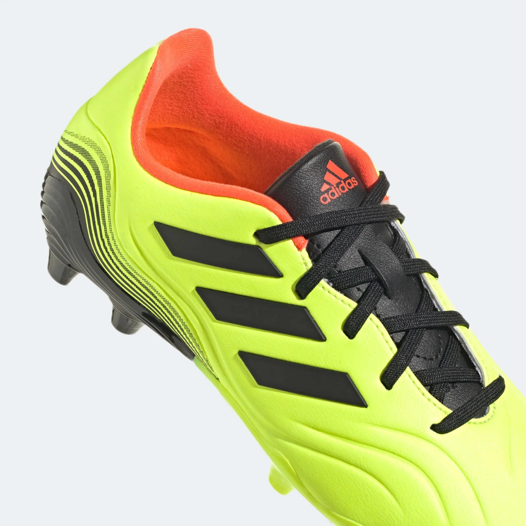adidas Junior Copa Sense.3 FG - Solar Yellow-Black - Image 7