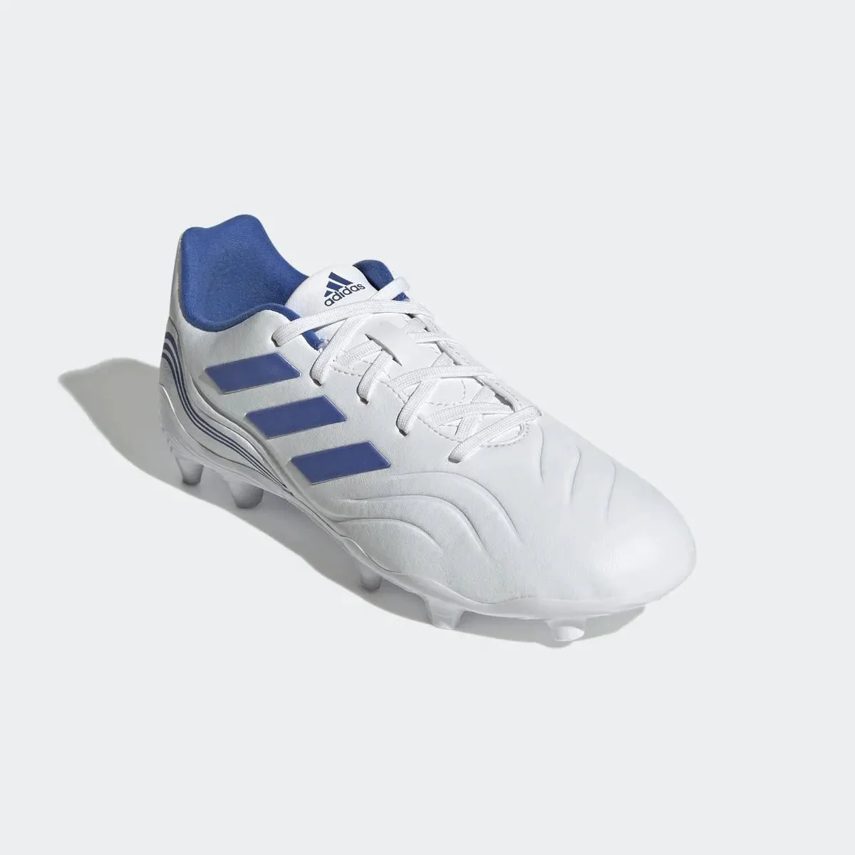 adidas Junior Copa Sense .3 FG - White-Hi Res Blue - Image 3