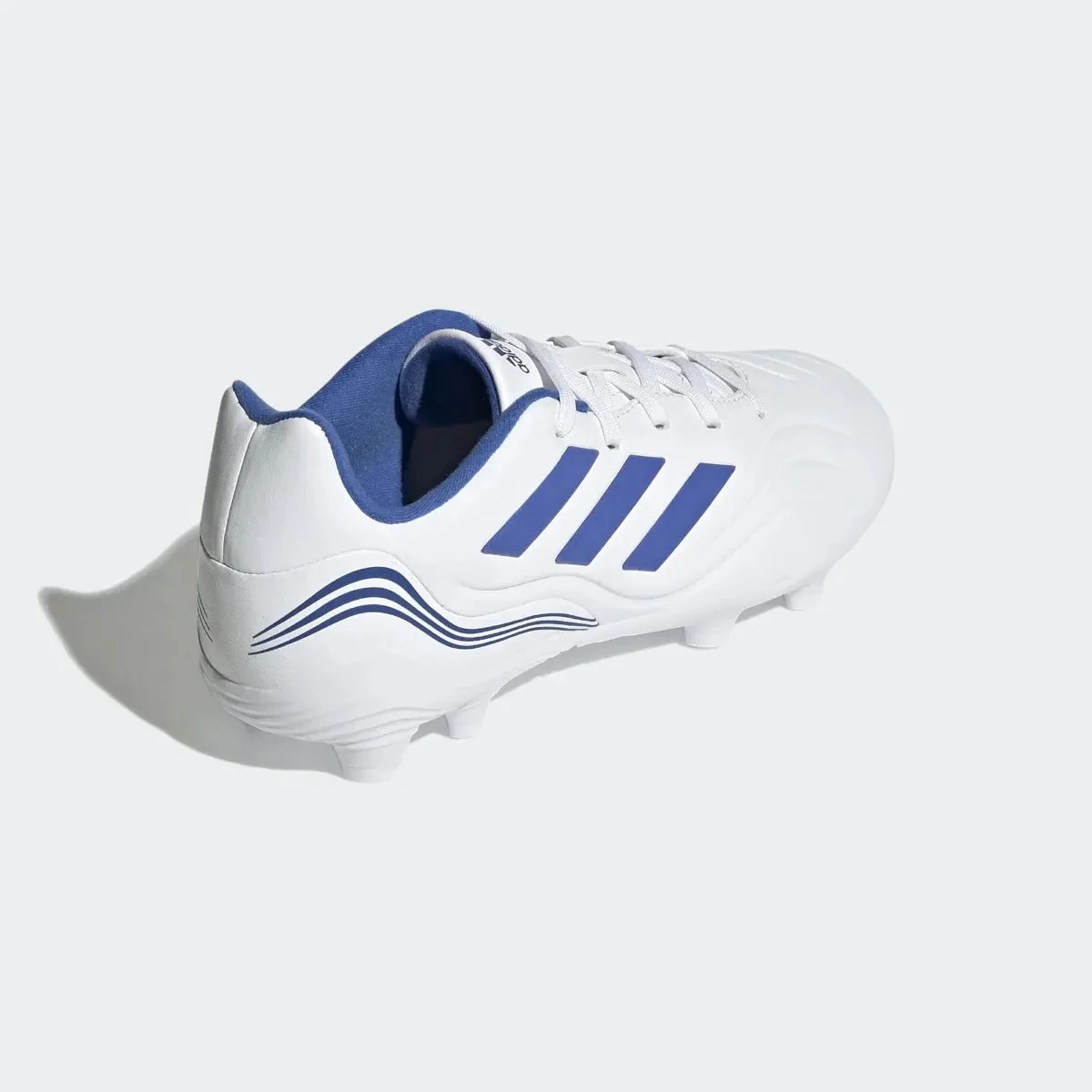 adidas Junior Copa Sense .3 FG - White-Hi Res Blue - Image 4