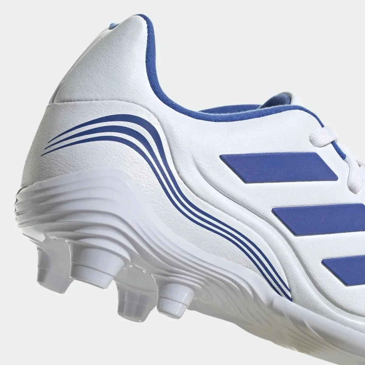 adidas Junior Copa Sense .3 FG - White-Hi Res Blue - Image 8