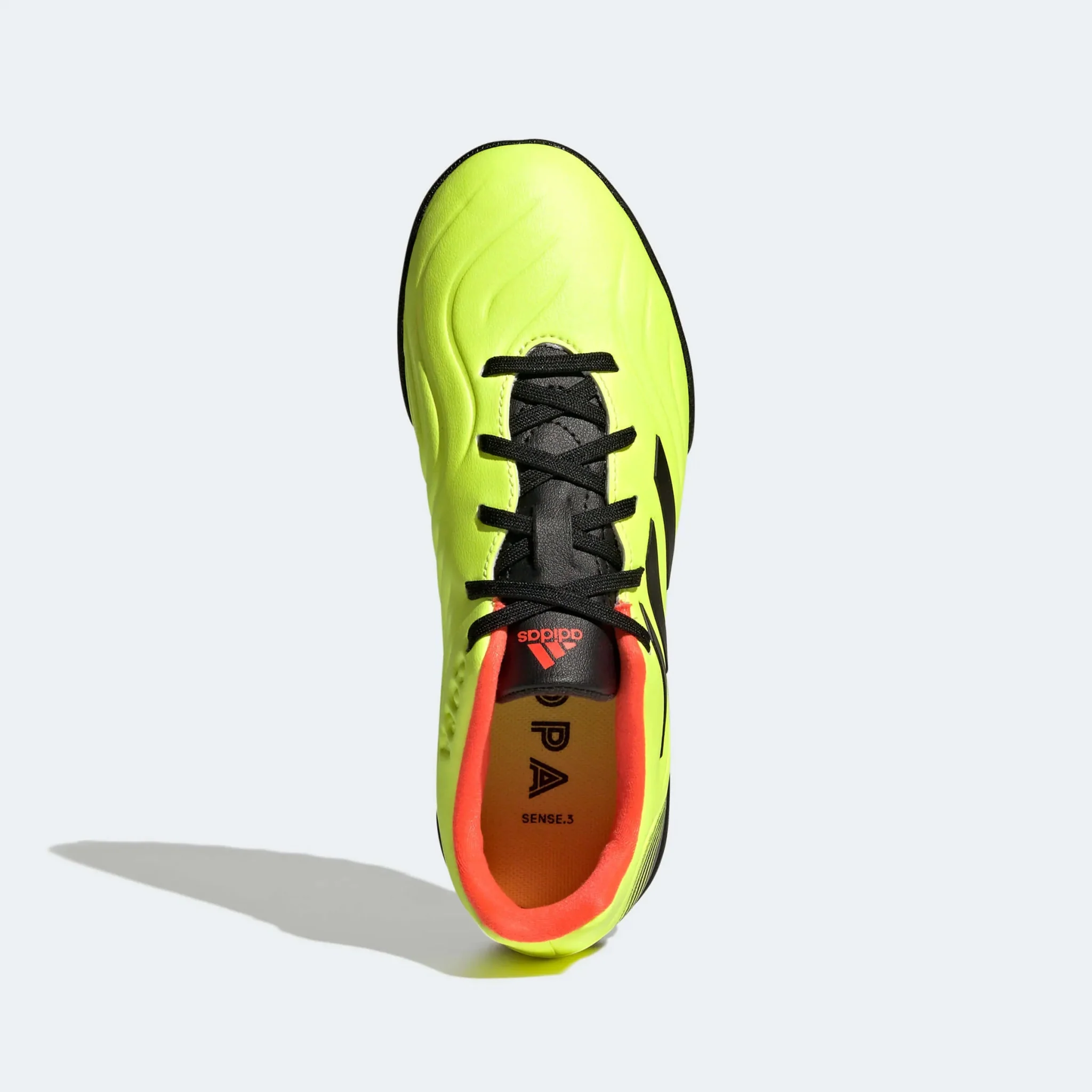 adidas Junior Copa Sense .3 Turf - Solar Yellow-Black - Image 5