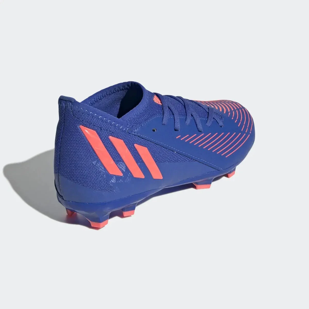 adidas Junior Predator Edge .3 FG - Hi Res Blue-Turbo - Image 4
