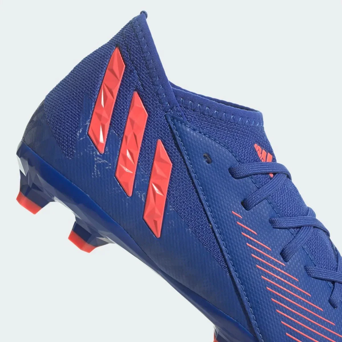 adidas Junior Predator Edge .3 FG - Hi Res Blue-Turbo - Image 7