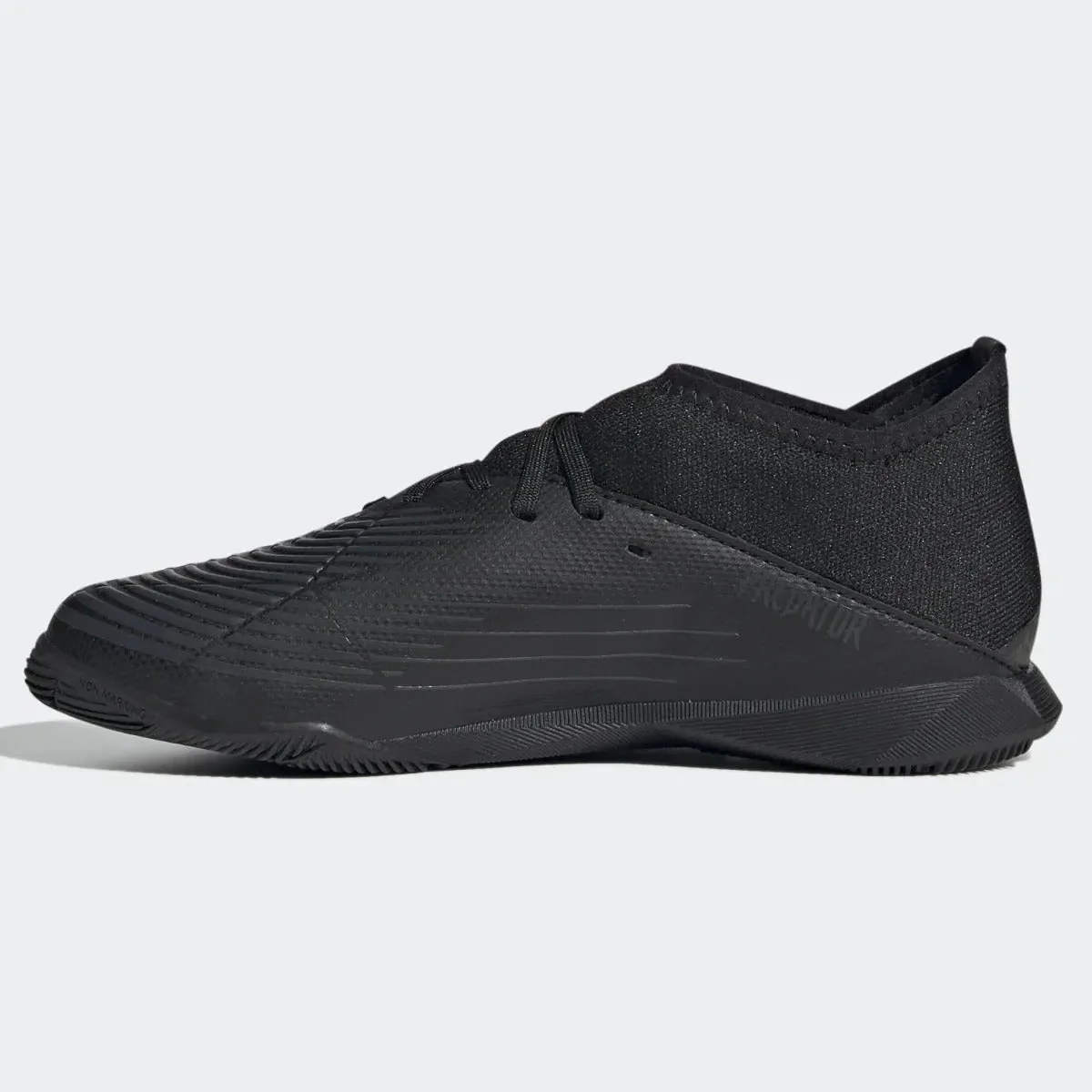 adidas Junior Predator Edge .3 Indoor - Black-White - Image 2