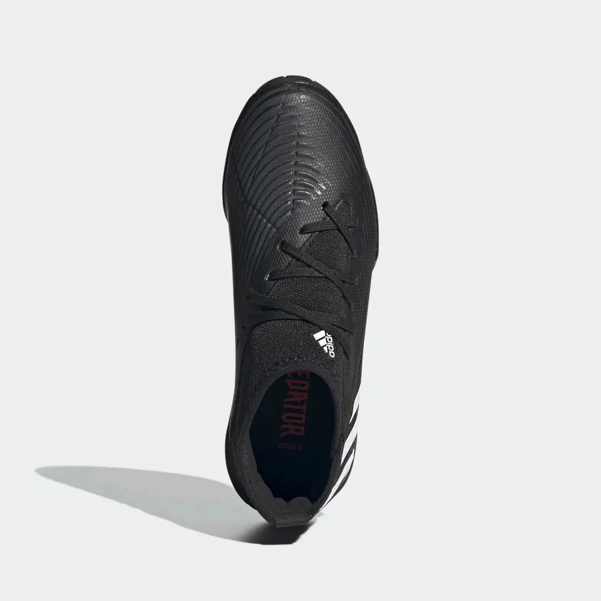 adidas Junior Predator Edge .3 Indoor - Black-White - Image 5