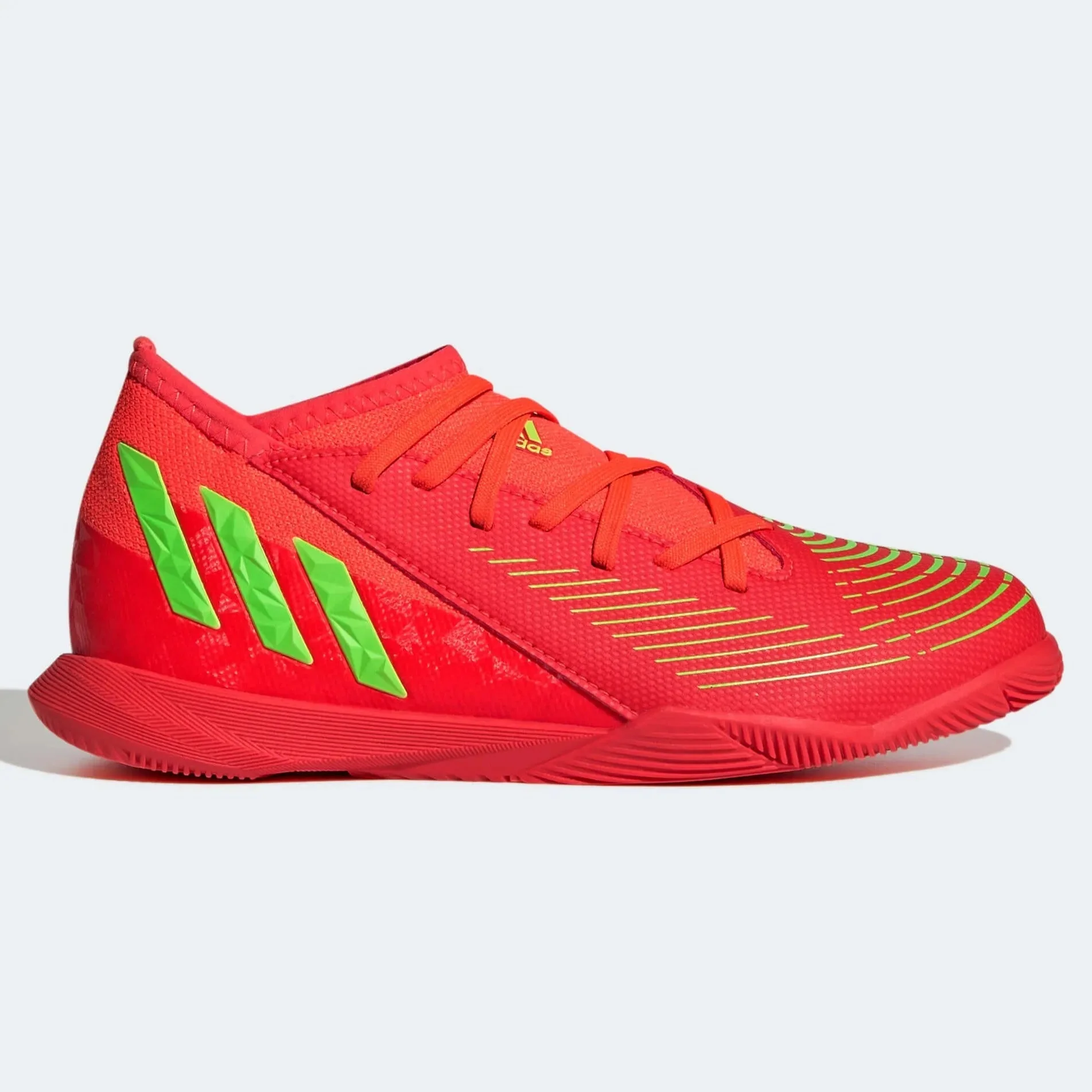 adidas Junior Predator Edge .3 Indoor - Solar Red-Solar Green
