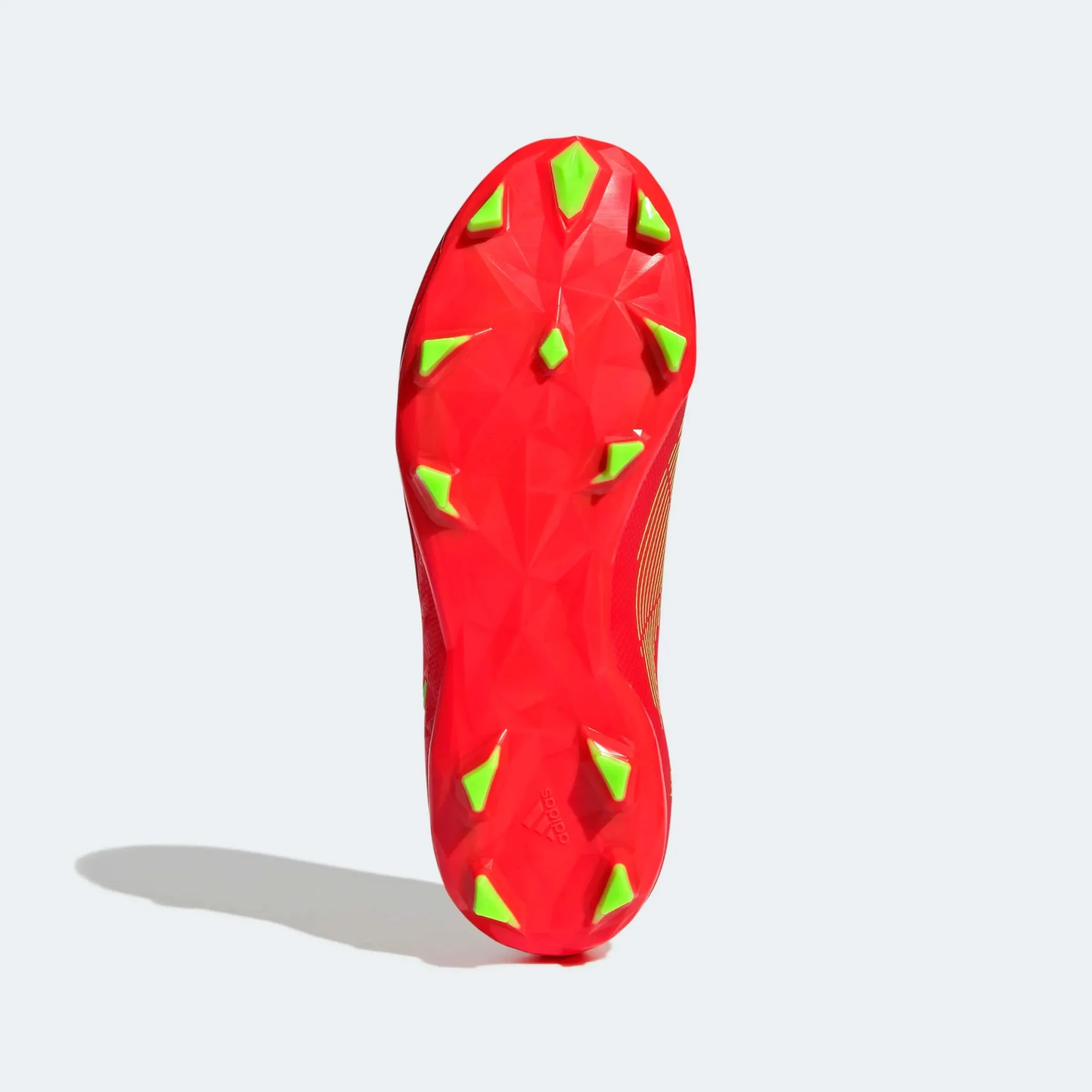 adidas Junior Predator Edge .3 Laceless FG - Solar Red-Solar Green - Image 6