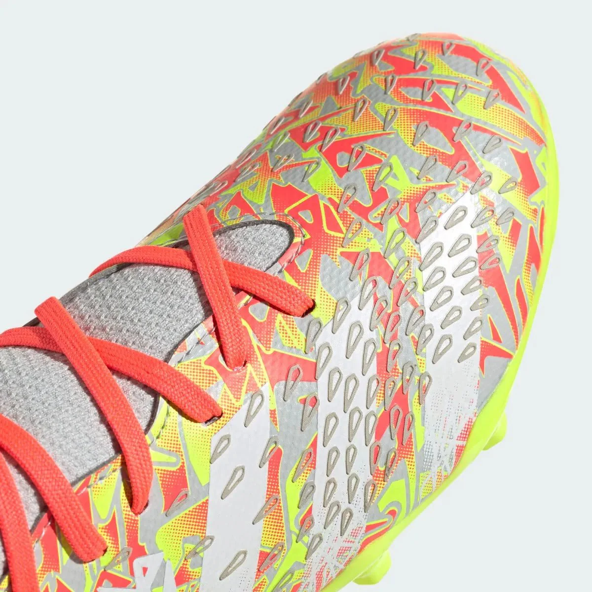 Adidas JR Predator Freak .3 FG - Clear Grey-White-Solar Yellow - Image 6