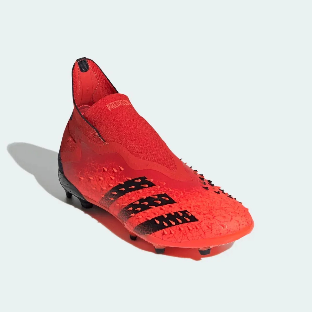 Adidas Junior Predator Freak + FG - Red-Black - Image 2