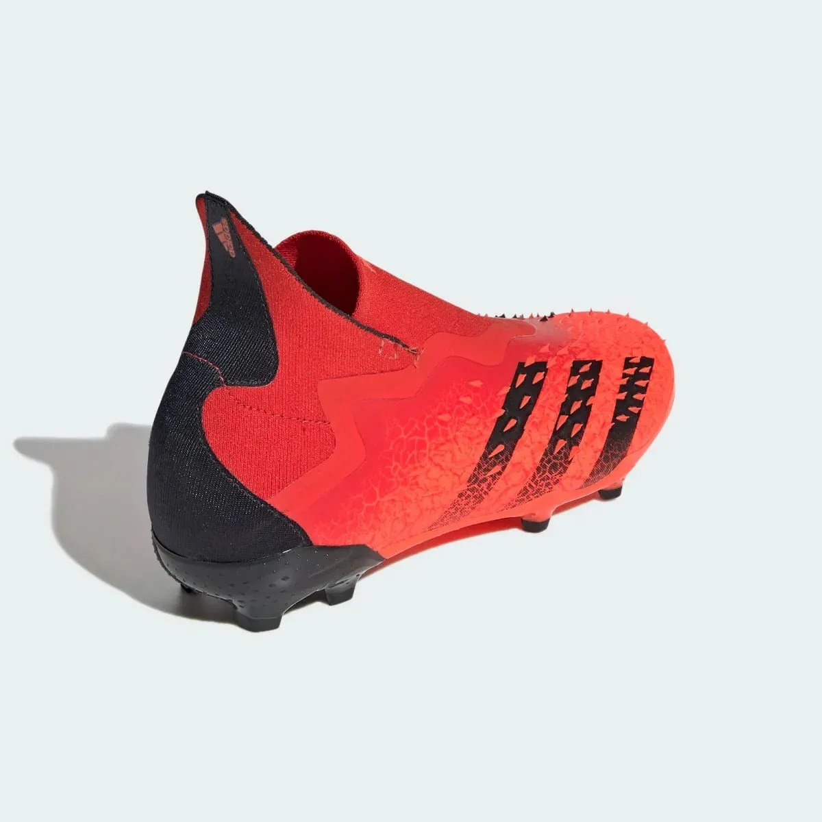 Adidas Junior Predator Freak + FG - Red-Black - Image 3