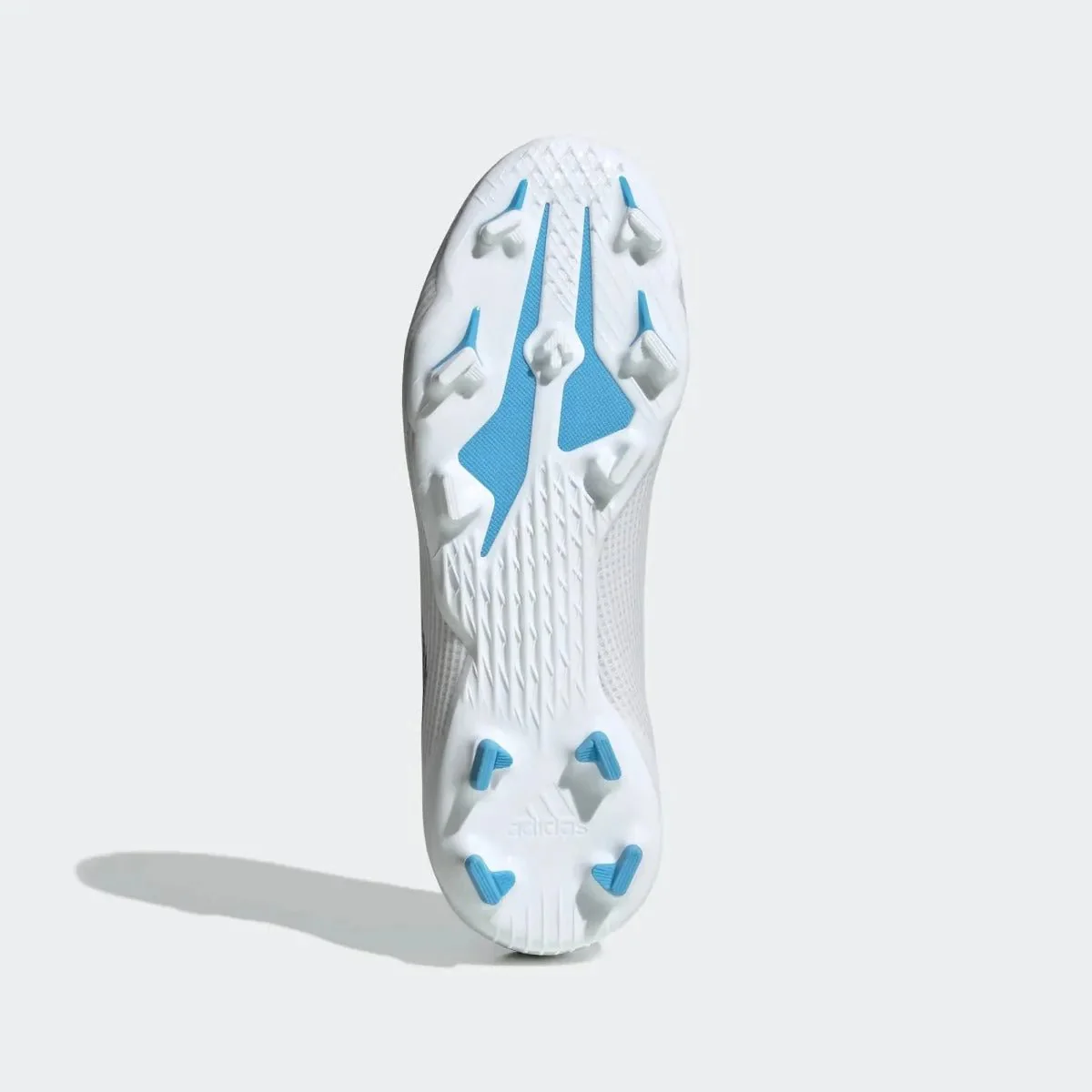 adidas Junior X Speedflow .3 FG - White-Hi Res Blue - Image 6