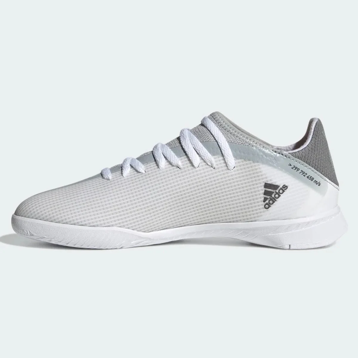 Adidas Junior X Speedflow .3 IN - White-Iron Metallic - Image 2