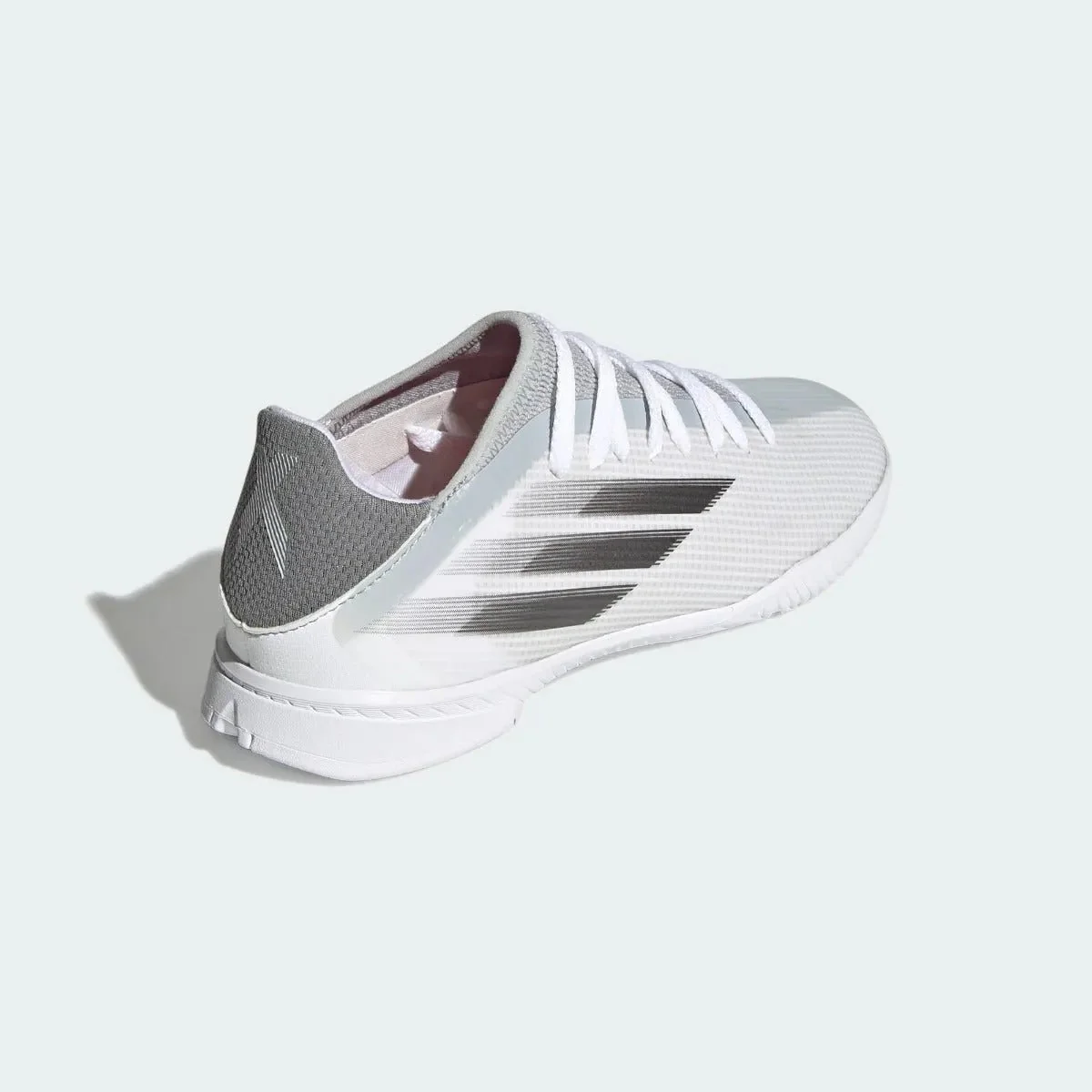 Adidas Junior X Speedflow .3 IN - White-Iron Metallic - Image 4