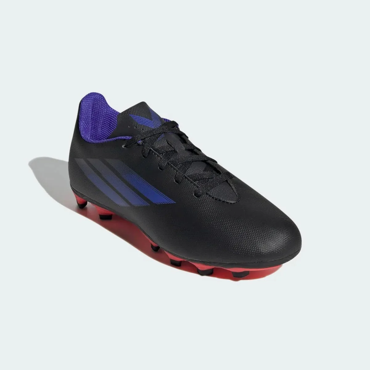 Adidas Junior X Speedflow .4 FxG - Black-Sonic Ink - Image 3