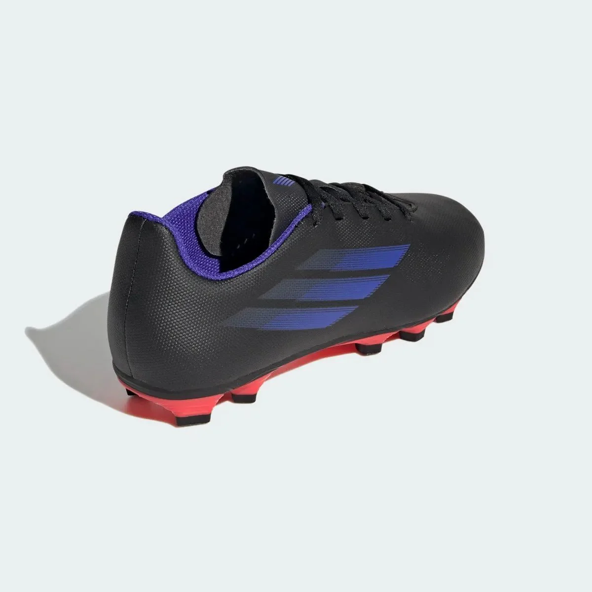 Adidas Junior X Speedflow .4 FxG - Black-Sonic Ink - Image 4