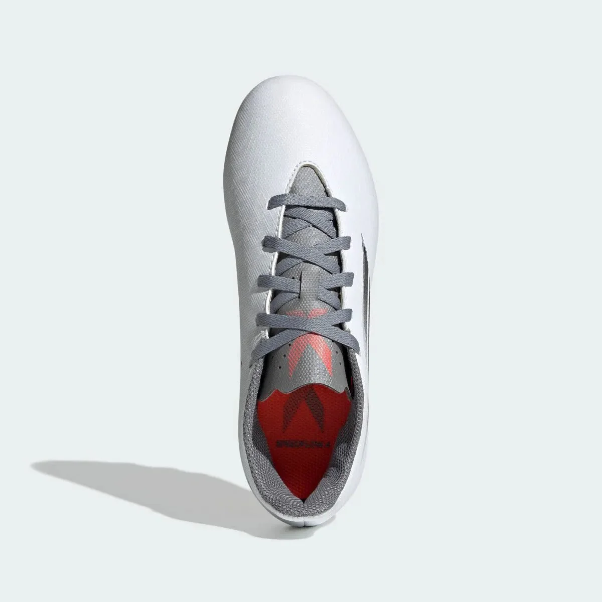Adidas JR X Speedflow .4 FxG - White-Iron Metallic - Image 5