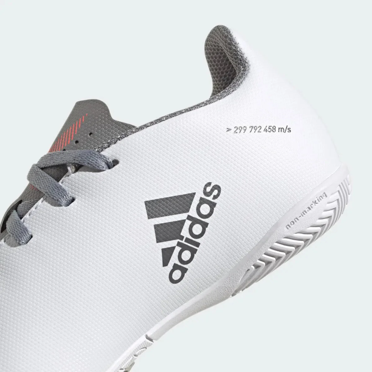 Adidas Junior X Speedflow .4 IN - White-Iron Metallic - Image 7