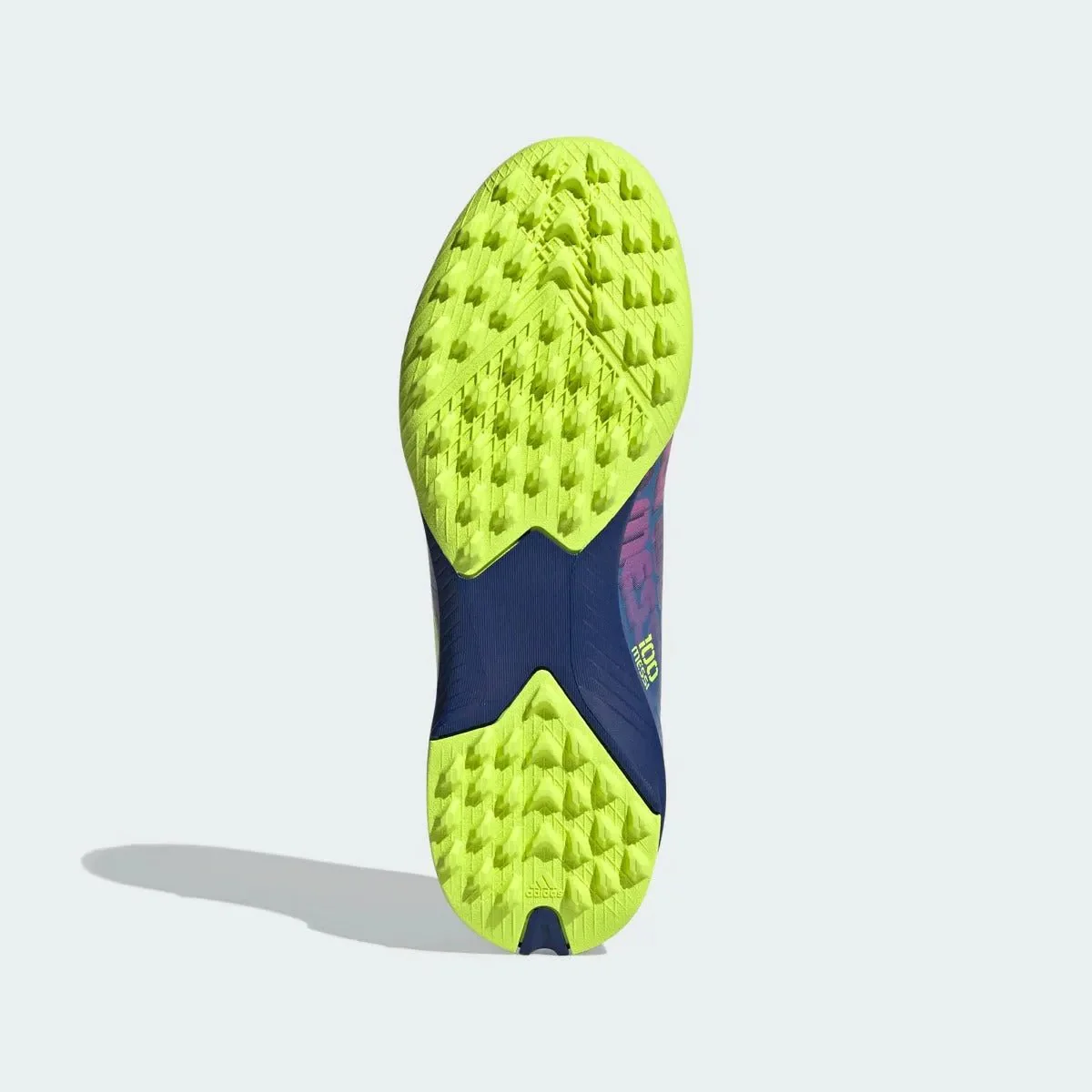 Adidas JR X Speedflow MESSI .3 TF - Blue-Pink-Yellow - Image 5