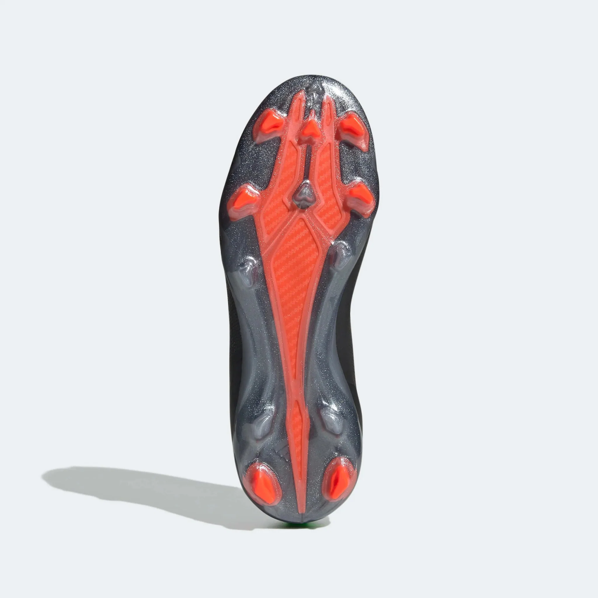 adidas Junior X SpeedPortal + FG - Black-Solar Red - Image 6