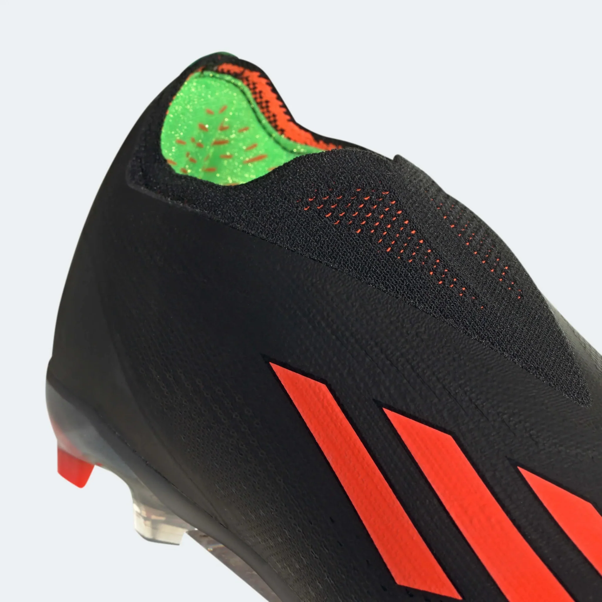adidas Junior X SpeedPortal + FG - Black-Solar Red - Image 8