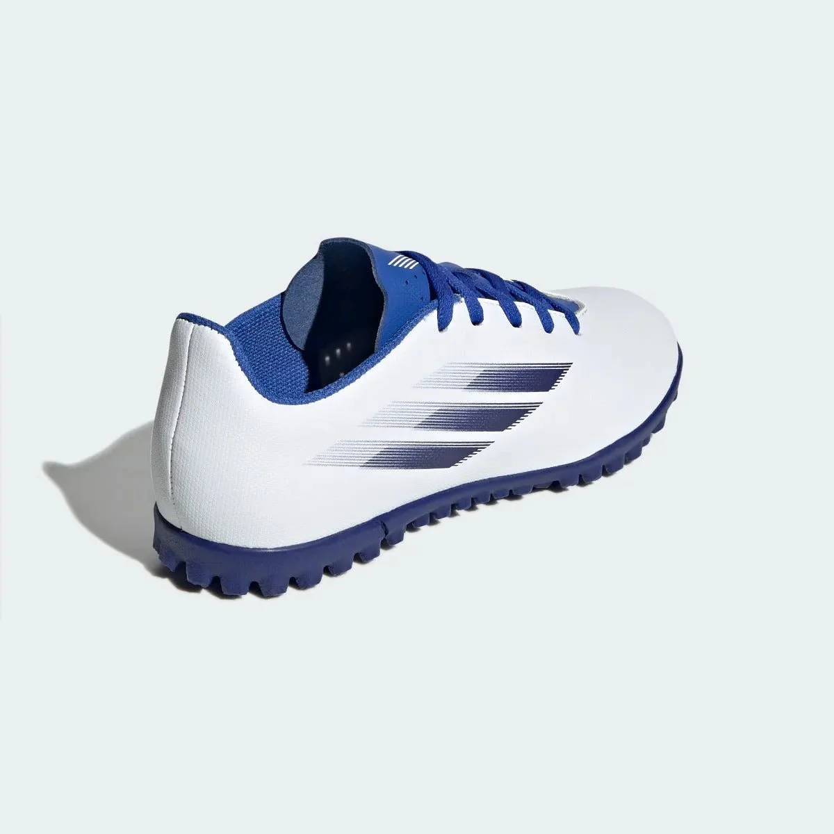 adidas Kids X Speedflow .4 Turf - White-Indigo - Image 4