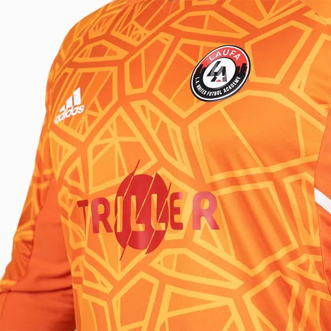 adidas LAUFA Condivo 22 Men's Goalkeeper LS Jersey - Orange - Image 2