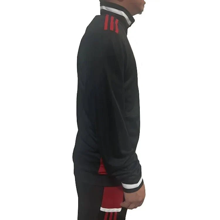 adidas MT19 Women's Track Jacket Black-Red-White - Image 2