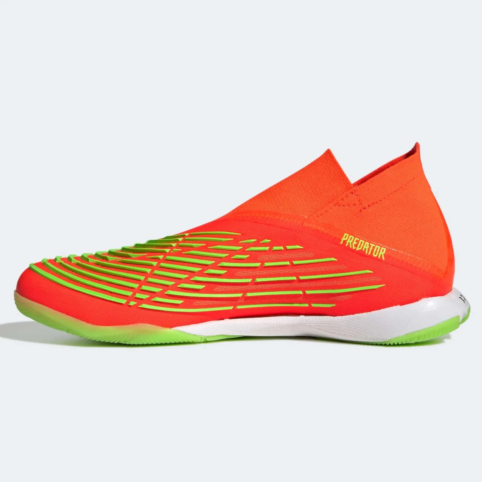 adidas Predator Edge .1 Indoor - Solar Red-Solar Green - Image 2