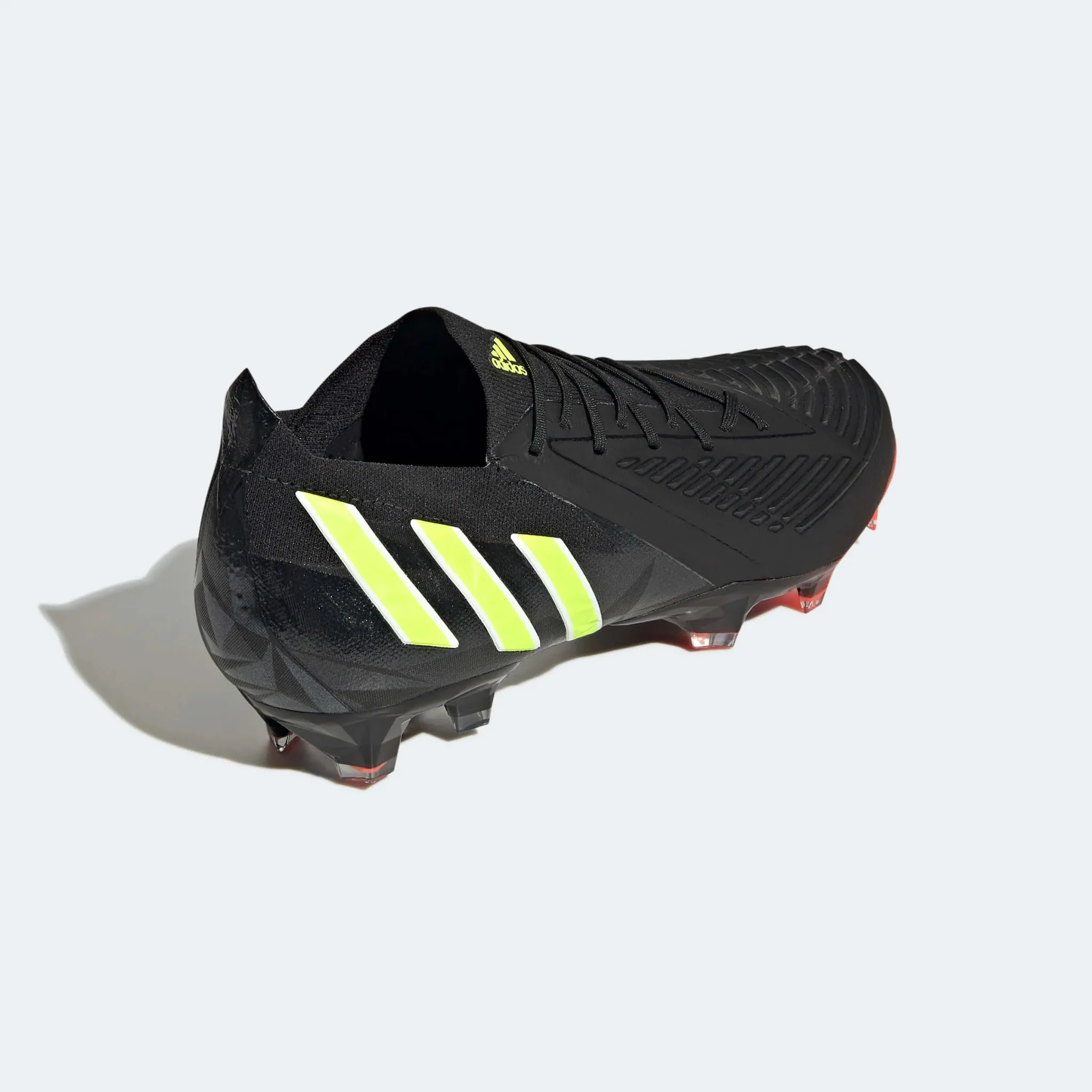 adidas Predator Edge .1 Low FG - Black-Solar Yellow - Image 3