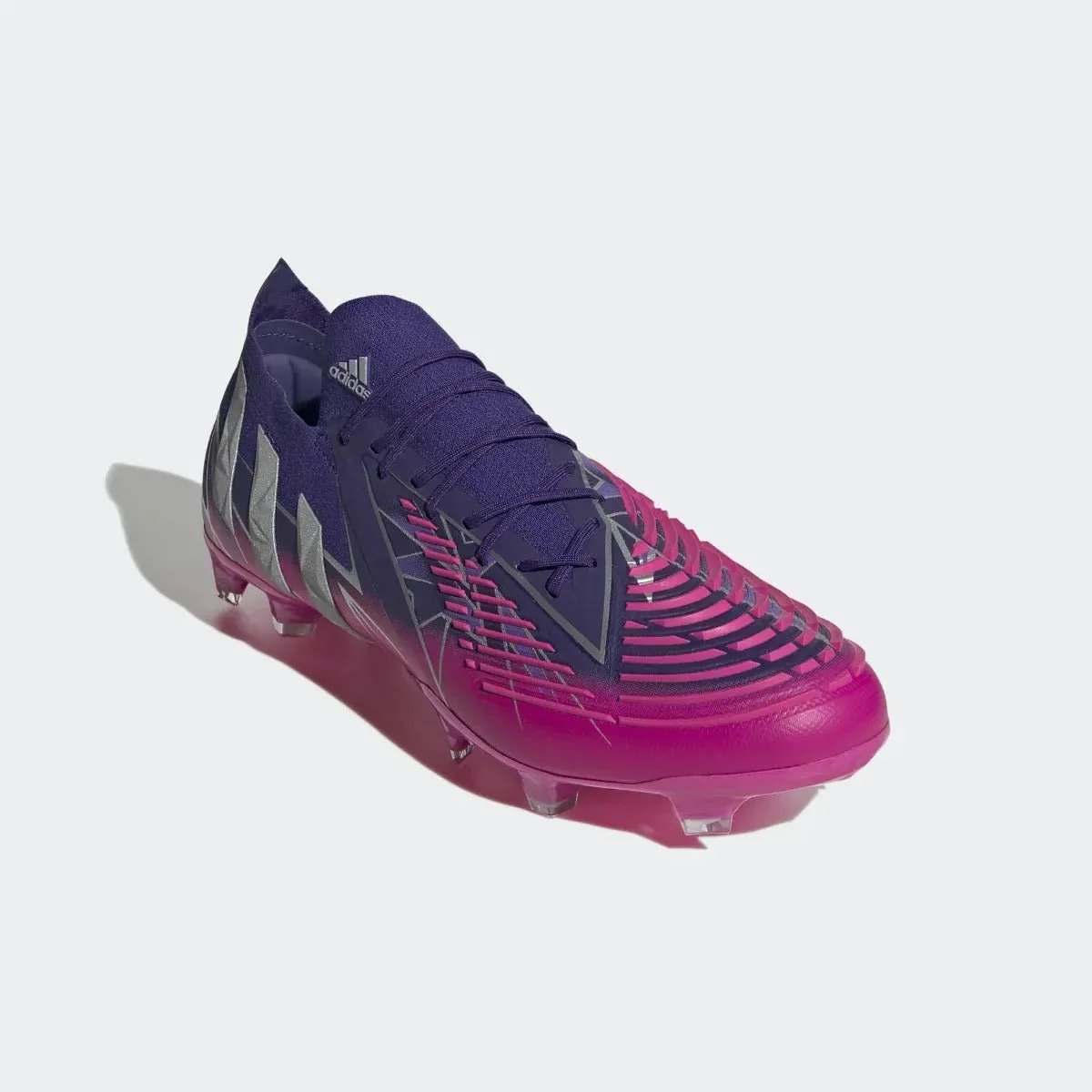 adidas Predator Edge .1 Low FG - Purple-Silver-Pink - Image 3