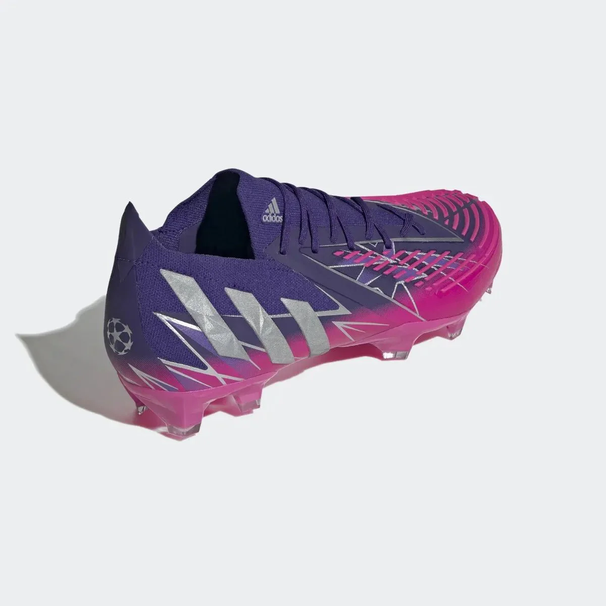 adidas Predator Edge .1 Low FG - Purple-Silver-Pink - Image 4