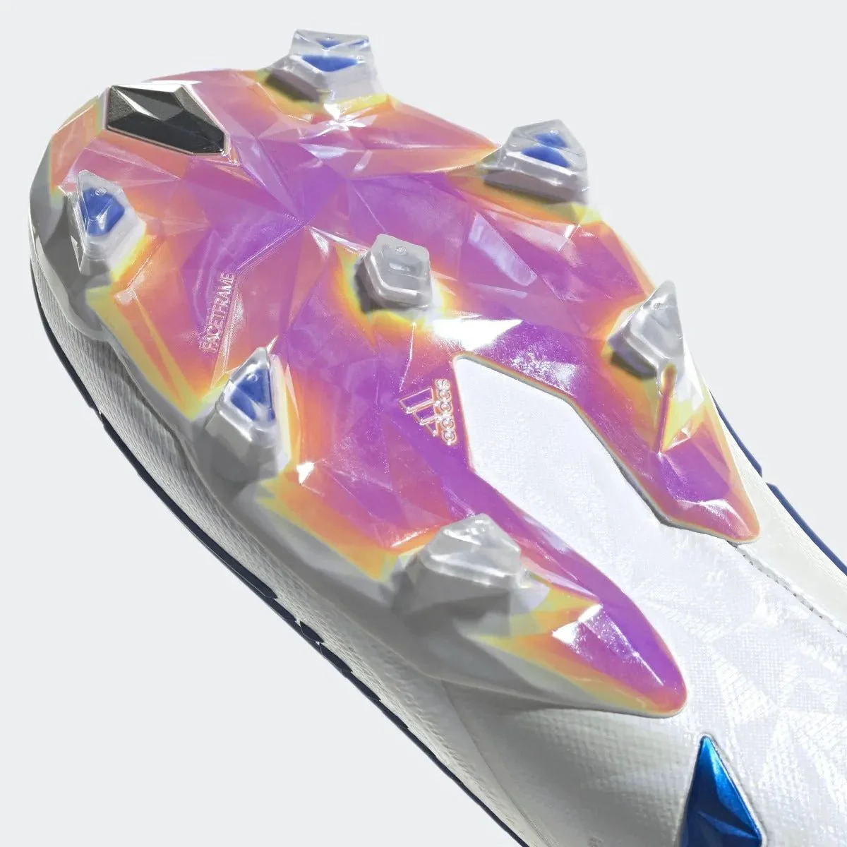 adidas Predator Edge + FG - White-Blue - Image 8