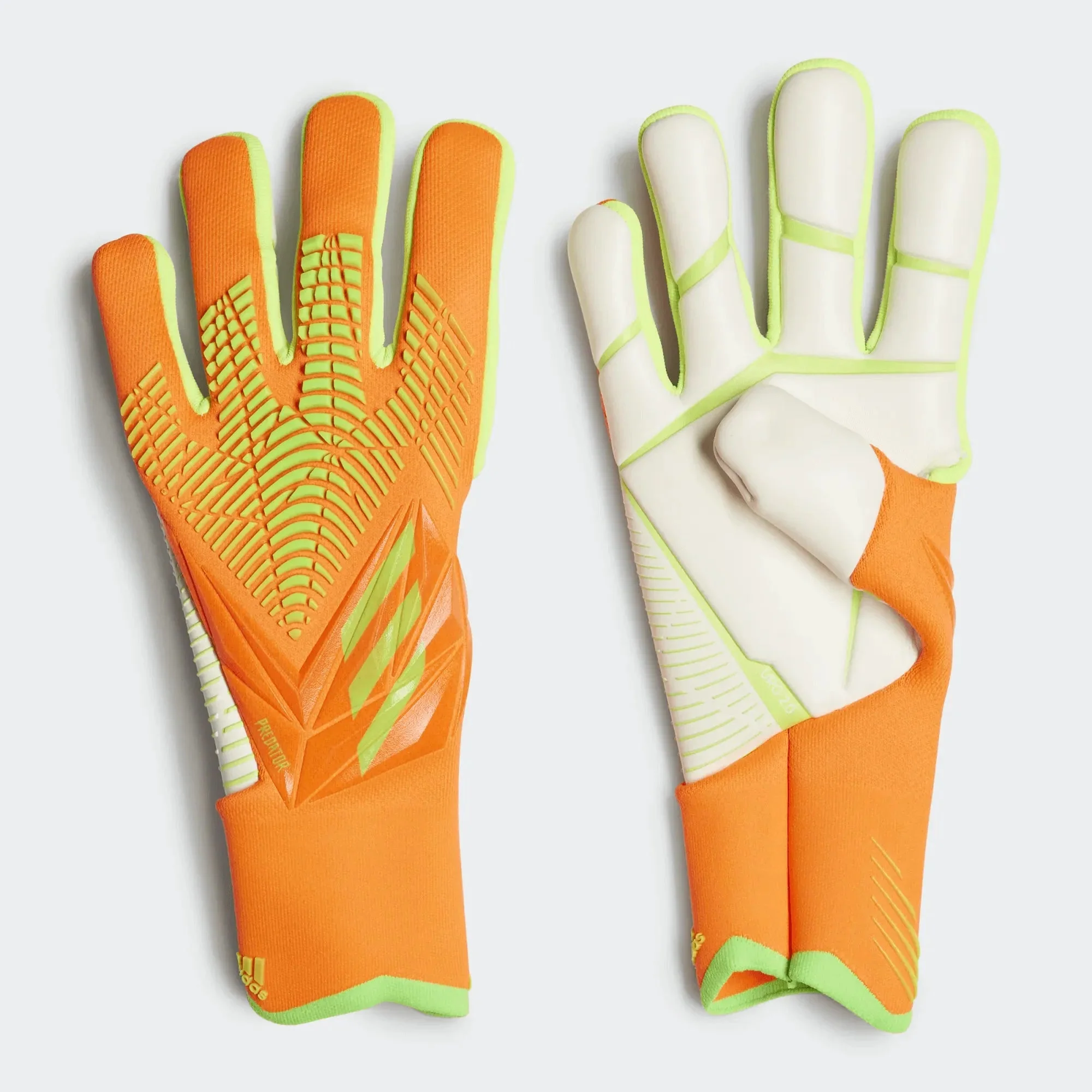 adidas Predator Edge GL Pro Goalkeeper Gloves - Solar Red-Solar Green