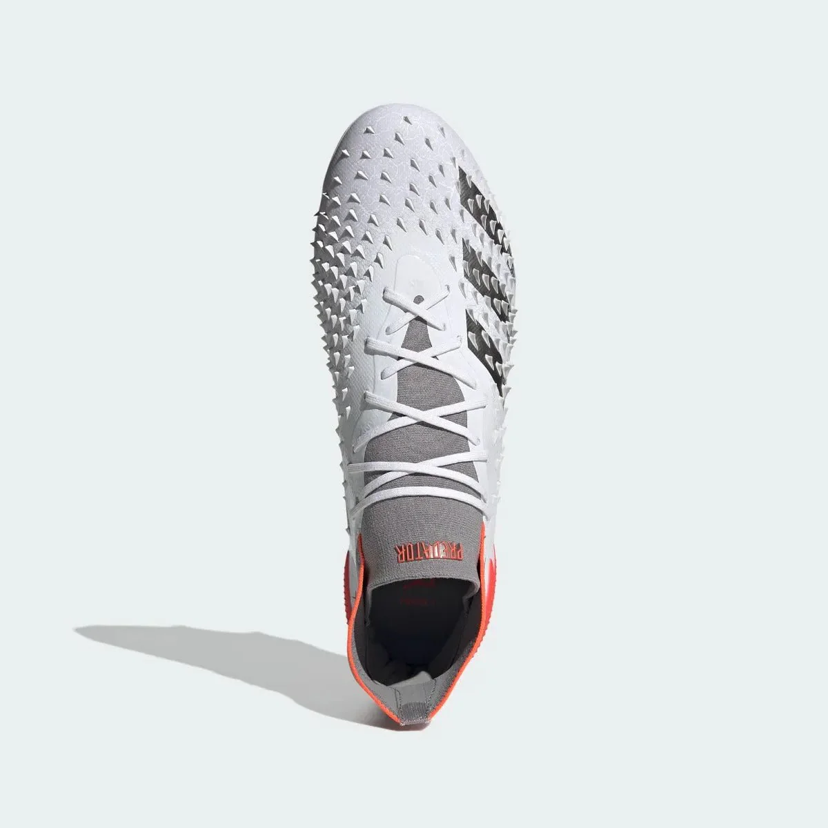 Adidas Predator Freak .1 FG -White-Iron Metallic - Image 5