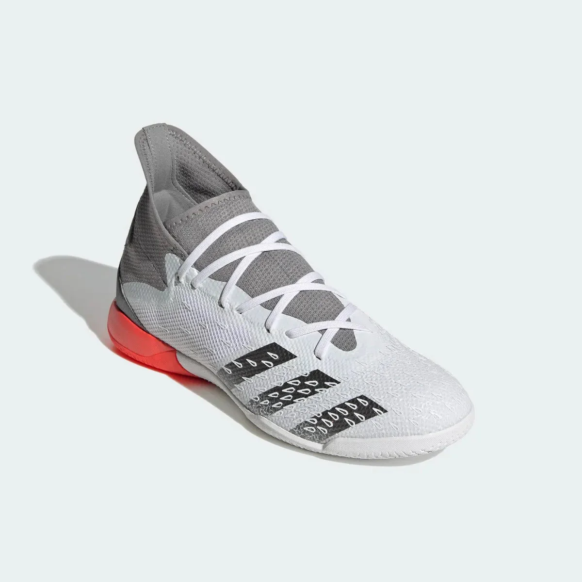 Adidas Predator Freak .3 IN - White-Iron Metallic - Image 3