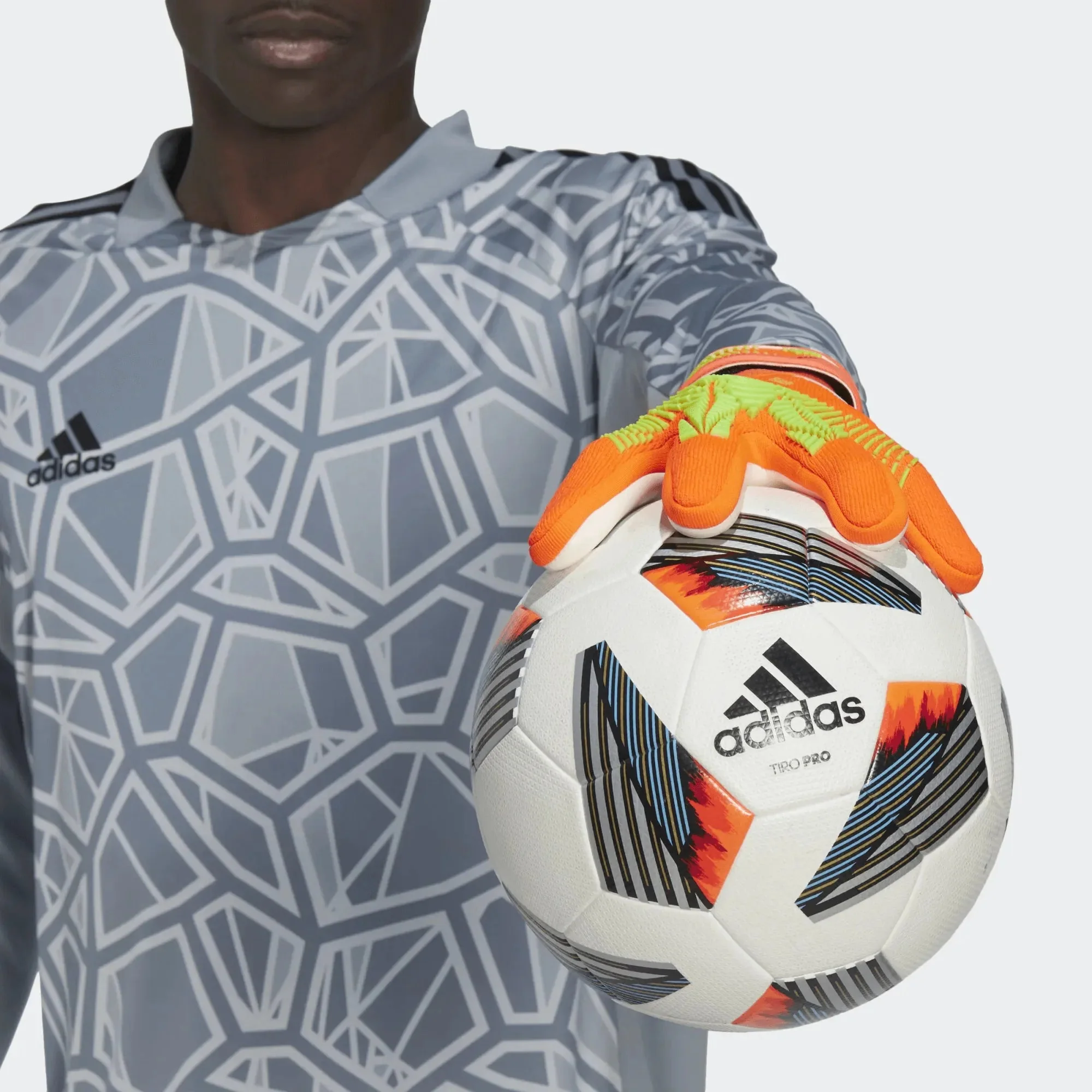 adidas Predator GL League Goalkeeper Glove Solar Red - Image 8