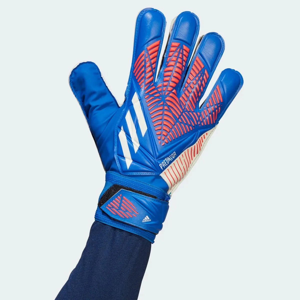 adidas Predator GL Training Gloves - Hi Res Blue-Turbo