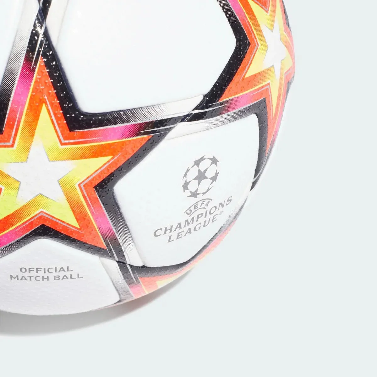 Adidas UCL PRO Pyrostorm Ball - White-Solar Red - Image 3
