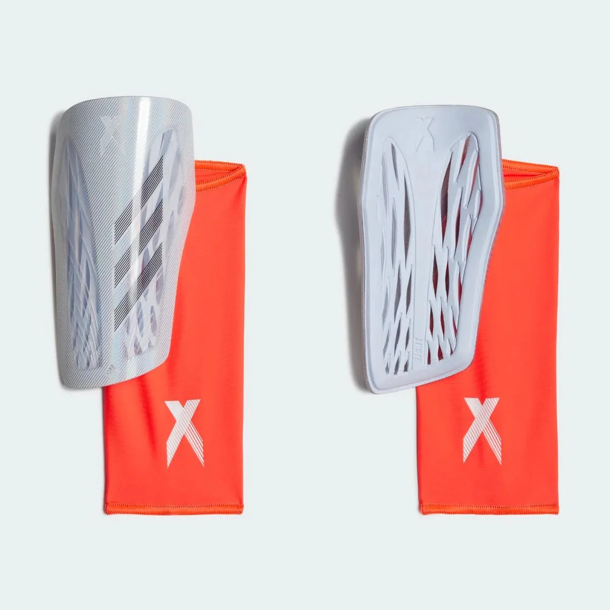 Adidas X League Shin Guards - White