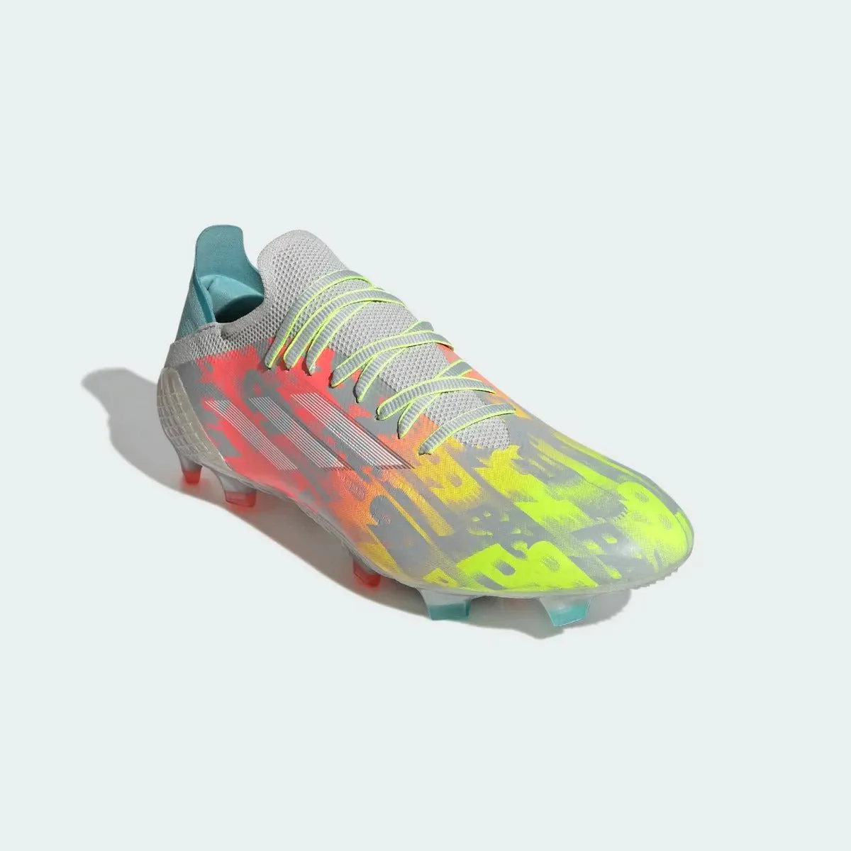 Adidas X Speedflow .1 FG - Clear Onix-White-Solar Yellow - Image 3