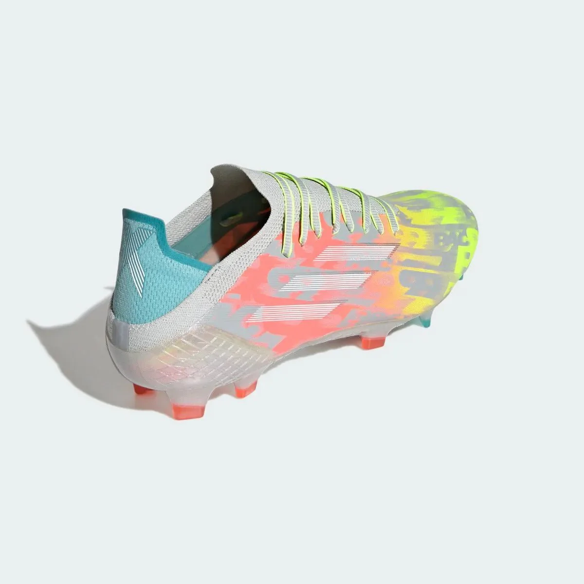 Adidas X Speedflow .1 FG - Clear Onix-White-Solar Yellow - Image 4