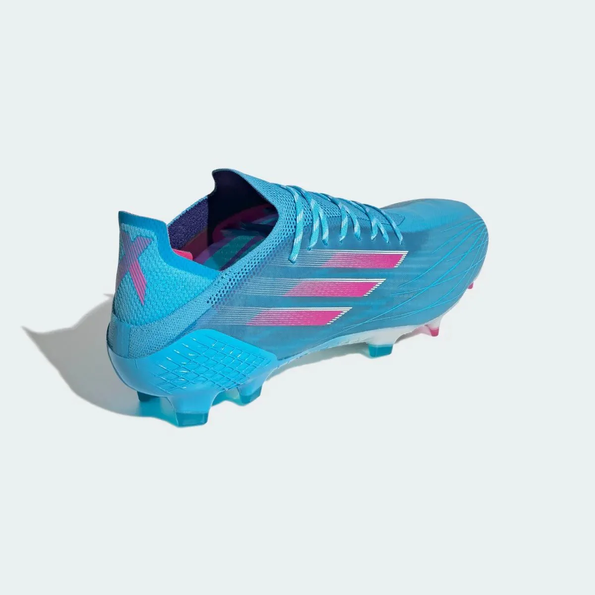 Adidas X Speedflow .1 FG - Sky Rush-Shock Pink - Image 4