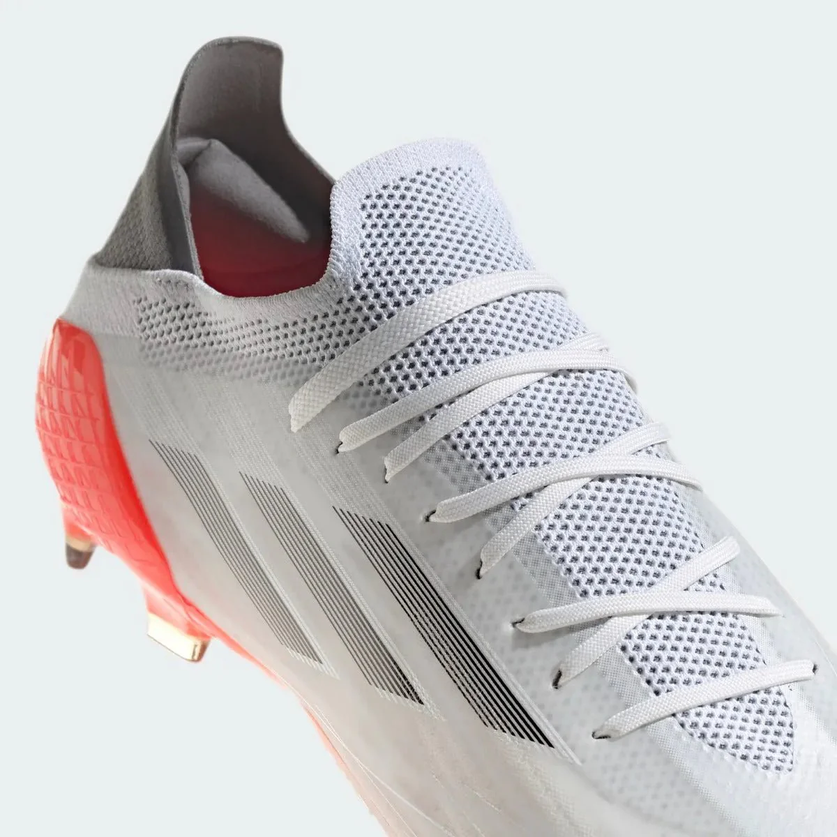 Adidas X Speedflow .1 FG - White-Iron Metallic - Image 7