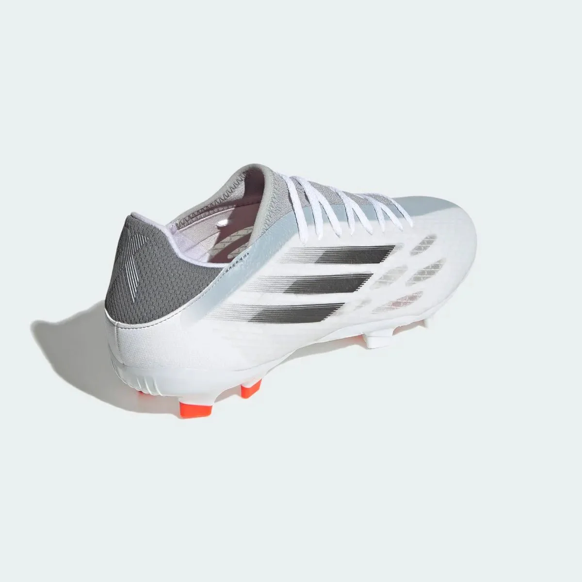 Adidas X Speedflow .3 FG - White-Iron Metallic - Image 4