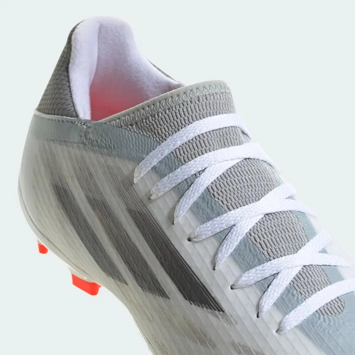 Adidas X Speedflow .3 FG - White-Iron Metallic - Image 9