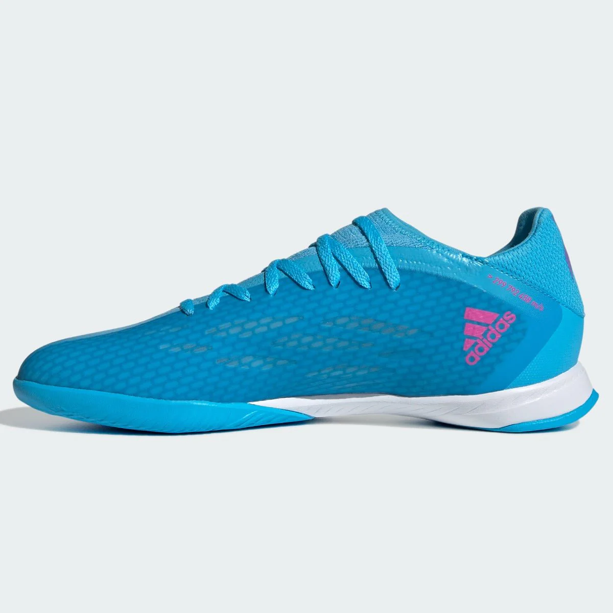 adidas X Speedflow .3 Indoor - Sky Rush-Shock Pink - Image 2