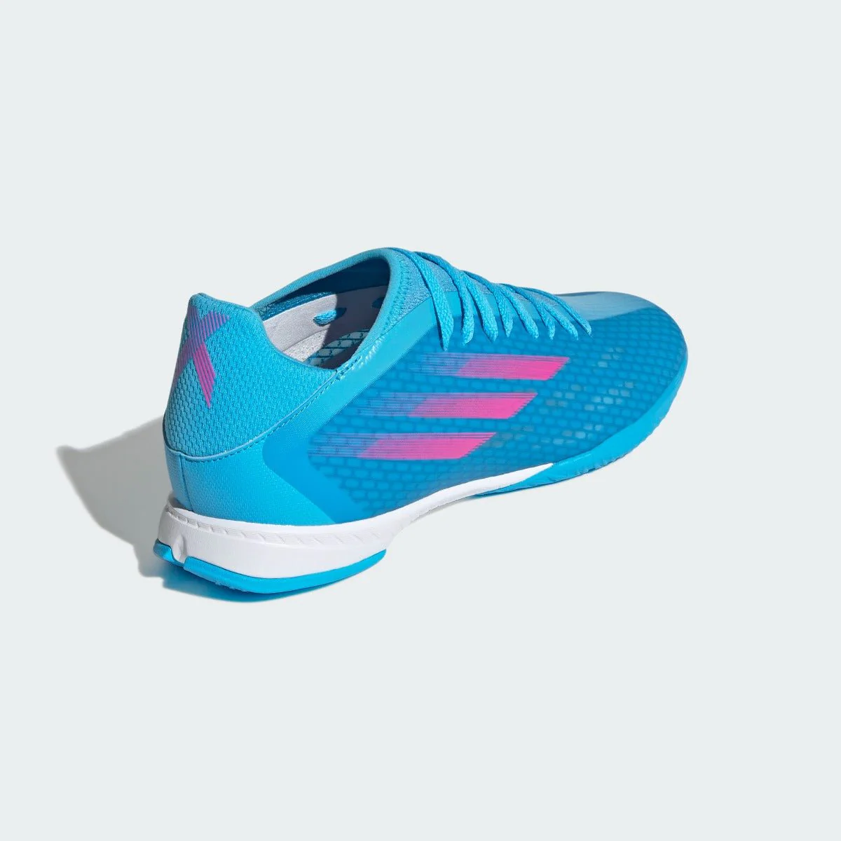 adidas X Speedflow .3 Indoor - Sky Rush-Shock Pink - Image 4