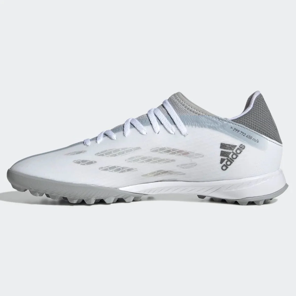 Adidas X Speedflow .3 TF - White-Iron Metallic - Image 2