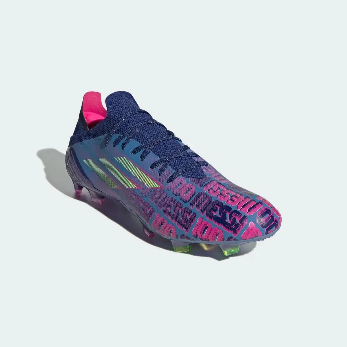 Adidas X Speedflow MESSI .1 FG - Blue-Pink-Yellow - Image 3