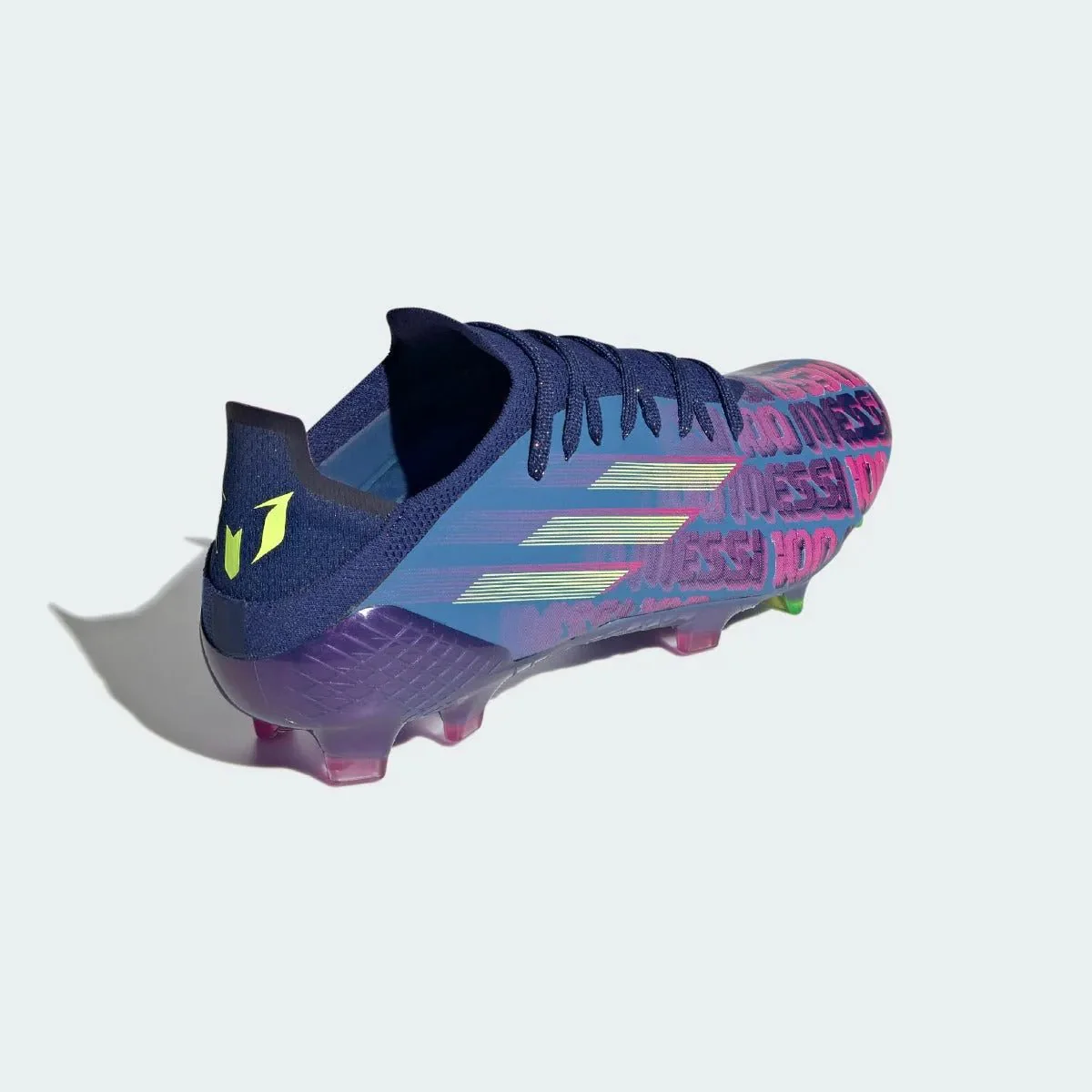 Adidas X Speedflow MESSI .1 FG - Blue-Pink-Yellow - Image 4